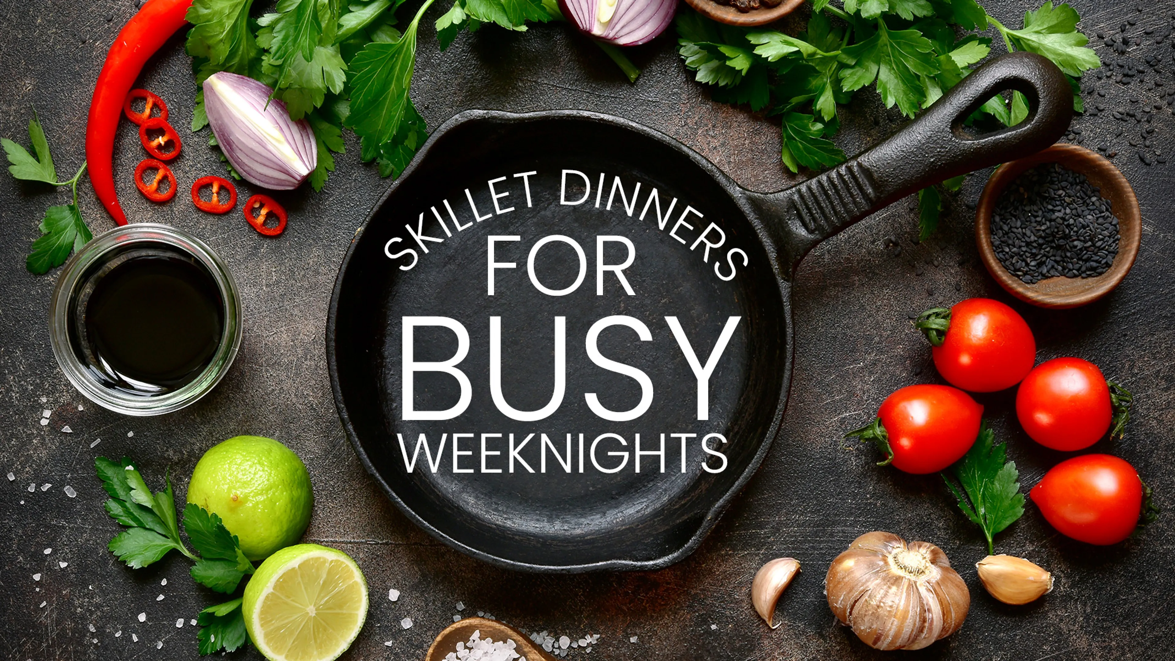 Skillet Dinners for Busy Weeknights poster